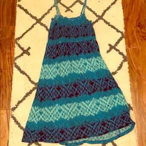 Juniors Blue Summer Dress